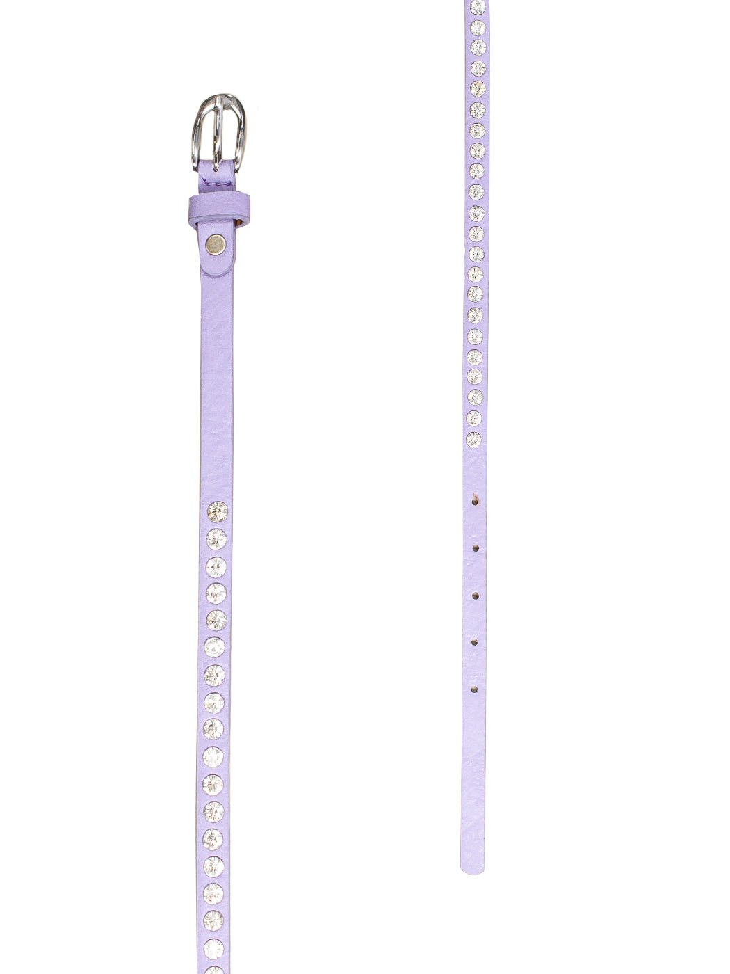 CINTURA BASSA CON STRASS MADE IN PRC  - LILAC